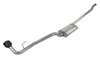 SJJ50SB Cat-Back Exhaust System with Street Pro Muffler Fits Select Jeep Gladiator JT with 3.6L Engine [Black Tip] - image 2