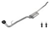 SJJ51SB Cat-Back Exhaust System with Street Pro Muffler Fits Select Jeep Gladiator JT Rubicon with 3.6L Engine [Black Tip] - image 2