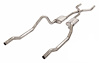 Street-Pro Crossmember Back H-Pipe Exhaust System with Street-Pro Mufflers for 1966-1974 Mopar B-Body [3in.] - image 1