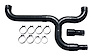 Dual Diesel Truck Stack Kit 409 Stainless 5" Tubing - image 1