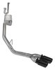 STT10VB Cat-Back Exhaust System with 14 in. Violator Series Muffler for 2014-2021 Toyota Tundra [Black Tip] - image 2