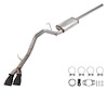 STT20SB Street-Pro Cat-Back Exhaust System for 2005-2015 Toyota Tacoma 4.0L [Black Tips] - image 1