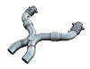 CATTED X-PIPE FOR HDR76S - image 1