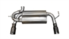 Axle-Back Exhaust System 2007-2017 Jeep Wrangler JK - image 1