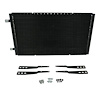 037710 Horizontal SuperFlow Condenser [Painted Black, 14 in. Height x 25.5 in. Width x 0.83 in. Thickness] - image 1