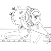 Steel-eez Mid-Mount A/C Compressor Bracket - image 1