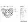 174023 Front Runner Engine Accessory Drive System, Small Block Chevy, Bright/Chrome, without Power Steering - image 2