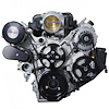 175025 Front Runner Engine Accessory Drive System, GM LS, Wet-Sump, Black, with Power Steering - image 1