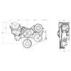 175025 Front Runner Engine Accessory Drive System, GM LS, Wet-Sump, Black, with Power Steering - image 4