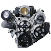 175027 Front Runner Engine Accessory Drive System, GM LS, Wet-Sump, Black/Chrome, with Power Steering - image 1