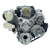 175029 Front Runner  Engine Accessory Drive System, GM LS7, Dry-Sump, Polished/Chrome, with Power Steering - image 1