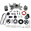 175035 Front Runner  Engine Accessory Drive System, GM LS7, Dry-Sump, Black/Chrome, with Power Steering - image 1