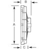 Slimline Skewed Blade Electric Fan - image 2