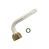 3/8 FIT -6AN HOSE 90 FM ORING - image 1