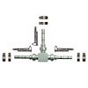 347129 EZ Clip Kit [T-Splice 3-Hose Connector, #6] - image 1