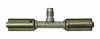 348291 Beadlock Splicer Reduced Barrier Hose Fitting with Safety Switch Port [w/Safety Switch Port, #6] - image 1