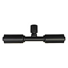349291 Beadlock Splicer Reduced Barrier Black Hose Fitting with Safety Switch Port [w/Safety Switch Port, #6] - image 1