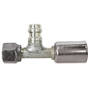 Beadlock O-Ring Hose End Fitting With 134a Service Port - image 1