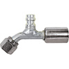 Beadlock O-Ring Hose End Fitting With 134a Service Port - image 1