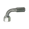 358330 Beadlock Reduced Barrier Hose O-Ring Fitting [90-Degree, #10] - image 1