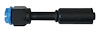 359110 Beadlock Reduced Barrier Hose Black O-Ring Fitting [Straight, #6] - image 1
