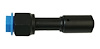 359130 Beadlock Reduced Barrier Hose Black O-Ring Fitting [Straight, #10] - image 1