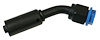 359210 Beadlock Reduced Barrier Hose Black O-Ring Fitting [45-Degree, #6] - image 1