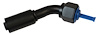 359220 Beadlock Reduced Barrier Hose Black O-Ring Fitting [45-Degree, #8] - image 1