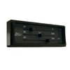 473272 SureFit Replacement Control Panel for 1966-1967 Chevrolet Chevy II Nova, Black Anodized Aluminum - image 2