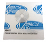 484177 Accent Bezel w/0.4375 in. Hole for Rotary Controls [Machined] - image 1