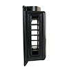 493610 Left Kick Panel Louver for 2.5 in. Hose [Black] - image 1