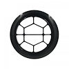 499256 ProLine Continental Louver [Black Anodized] - image 1
