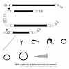 511167 SureFit Reduced Barrier Standard Hose Kit for 1978-1979 Ford Bronco, 1973-1979 Ford F100, F150, F250, F350 - image 1