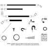 HOSE KIT MD 73-79 FORD TK - image 1