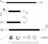 511171 SureFit Reduced Barrier Standard Hose Kit for 1961-1964 Ford F-100 - image 1
