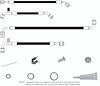 511175 SureFit Reduced Barrier Standard Hose Kit for 1967-1972 Ford F-100 6-Cylinder - image 1
