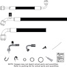 521114 SureFit Reduced Barrier Modified Hose Kit for 1970-1974 Dodge Challenger, Plymouth Barracuda w/Factory Air - image 1