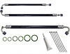 521220 SureFit Reduced Barrier Modified Hose Kit 1968-1972 Olds Cutlass w/o Factory A/C, Passenger Side Compressor, Standard - image 1