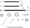 524462 SureFit Reduced Barrier Standard Hose Kit for 1982-1988 Chevrolet El Camino, Monte Carlo & Pontiac Grand Prix - image 1