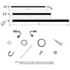524473 SureFit Reduced Barrier Modified Hose Kit for 1968-1969 Chevrolet Chevelle - image 1