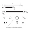 524474 SureFit Reduced Barrier Standard Hose Kit for 1970-1972 Chevrolet Monte Carlo - image 1