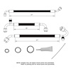 524476 SureFit Reduced Barrier Standard Hose Kit for 1964-1967 Chevrolet Chevelle, El Camino, Malibu - image 1