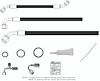 524477 SureFit Reduced Barrier Modified Hose Kit for 1964-1967 Chevrolet Chevelle, El Camino, Malibu