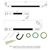 HOSE KIT STD 55-56 CHEVY - image 1