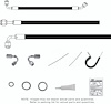 HOSE KIT MOD 55-56 CHEVY - image 1
