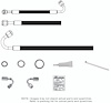 526005 SureFit Reduced Barrier Modified Hose Kit Fits Select 1947-1955 Chevrolet Trucks w/V8 - image 1