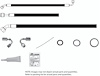 526686 SureFit Reduced Barrier Modified Hose Kit for 1969 Pontiac Firebird - image 1