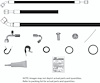 526709 SureFit Reduced Barrier Modified Hose Kit for 1959-1960 Chevrolet El Camino & Select Full-Size Models - image 1
