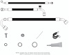526772 SureFit Reduced Barrier Standard Hose Kit for 1973-1974 Chevrolet Nova - image 1