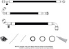 526776 SureFit Reduced Barrier Standard Hose Kit for 1963-1967 Chevrolet Corvette w/Factory Air - image 1